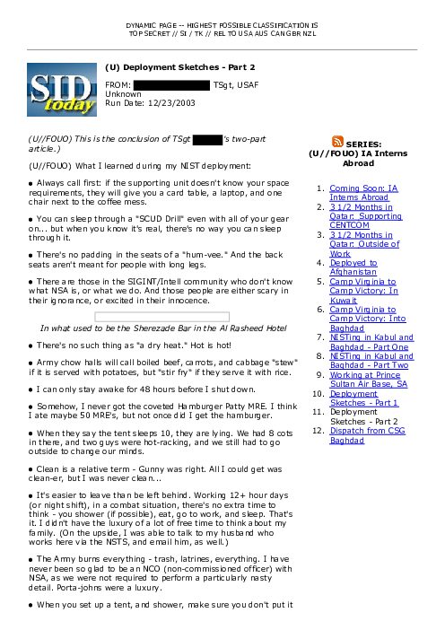 2003-12-23 SIDToday - Deployment Sketches - Part 2