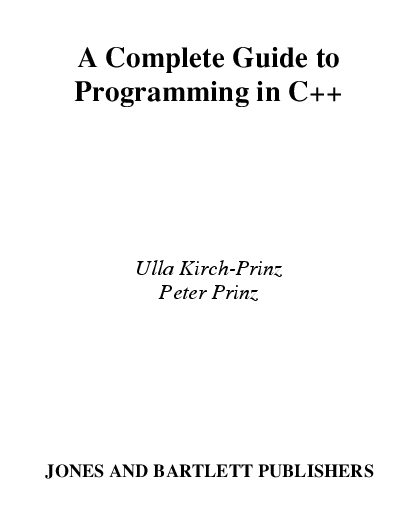 A Complete Guide to Programming in C++.pdf