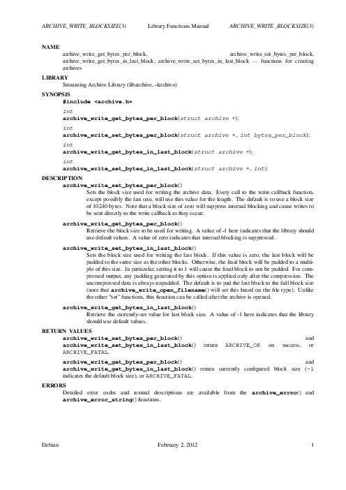 ARCHIVE_WRITE_BLOCKSIZE(3) Library Functions Manual ARCHIVE_WRITE_BLOCKSIZE(3) (2012).pdf