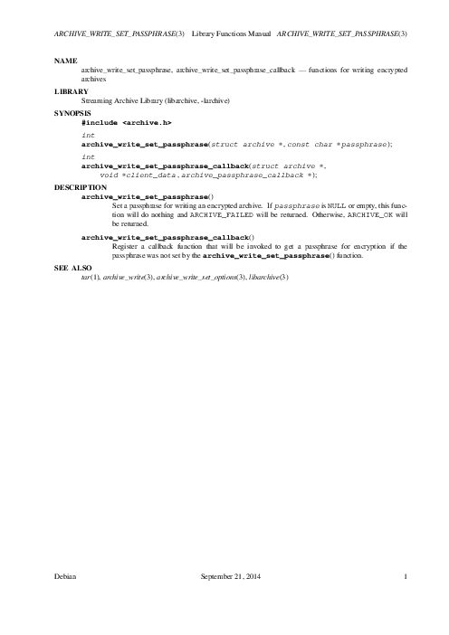 ARCHIVE_WRITE_SET_PASSPHRASE(3) Library Functions Manual ARCHIVE_WRITE_SET_PASSP (2014).pdf