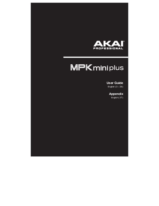 Akai MPK mini Plus — User Guide.pdf