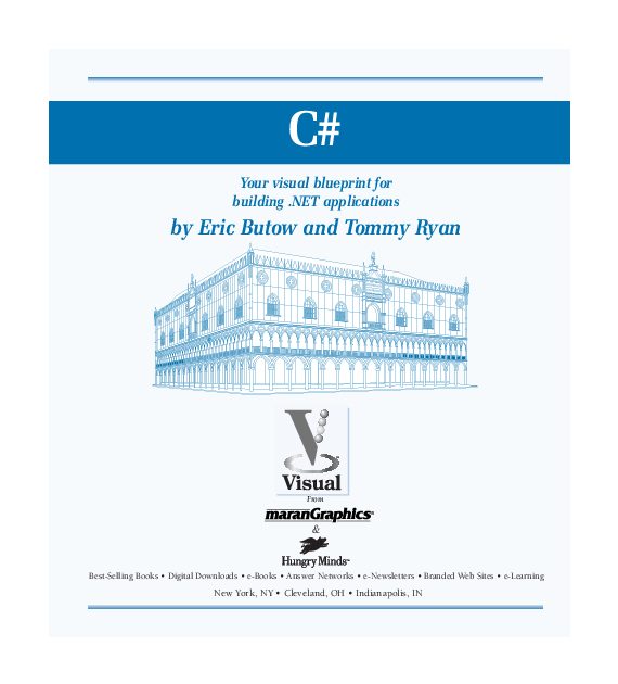 C# Your visual blueprint for building .NET applications (2002) [940379].pdf