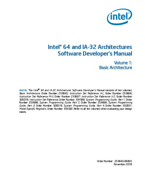 Intel® 64 and IA-32 Architectures Software Developer’s Manual, Volume 1 Basic A (1997).pdf