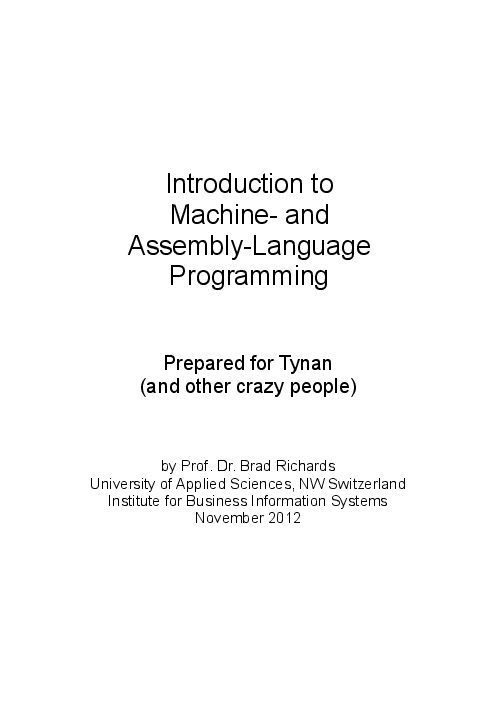 Introduction to Machine- and Assembly-Language Programming (2012).pdf