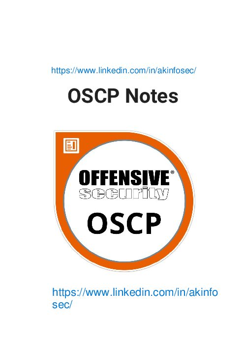 OSCP Notes (2022).pdf