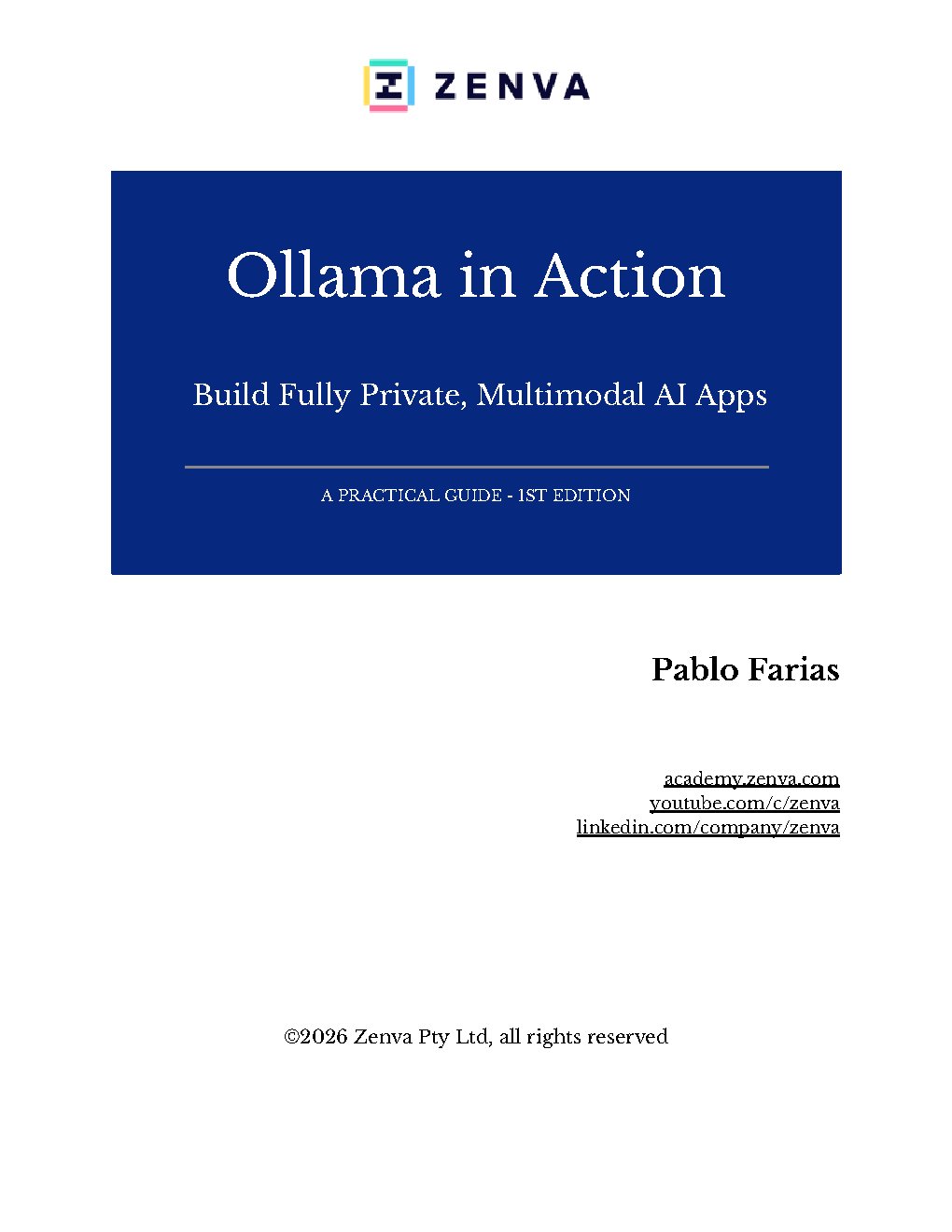 Ollama in Action: Build Fully Private, Multimodal AI Apps