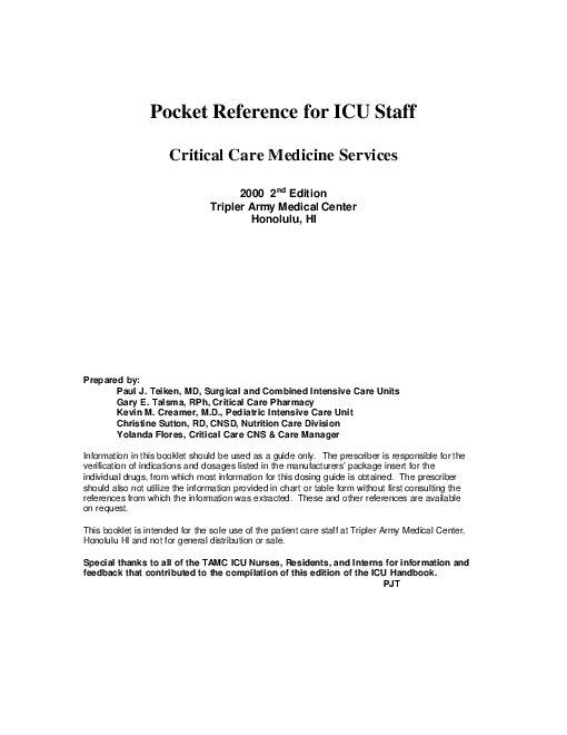 Pocket Reference for ICU Staff (2000).pdf