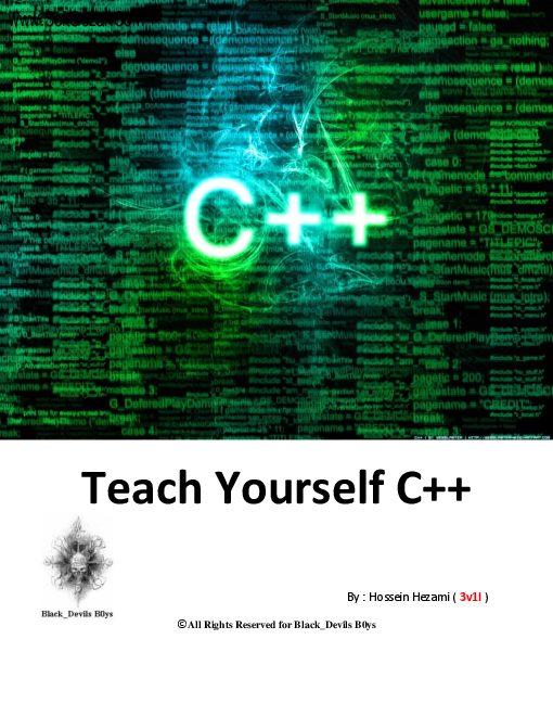 Teach yourself C++