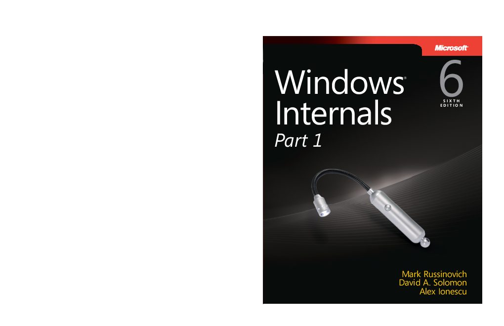 Windows Internals, Sixth Edition, Part 1 eBook (2012) [9780735627185].pdf
