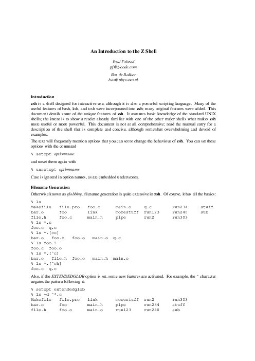 Zsh Introduction.pdf
