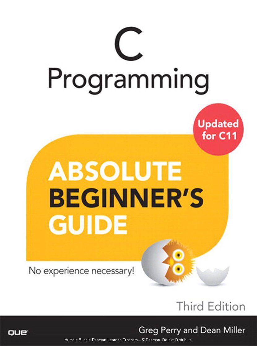 C Programming Absolute Beginners Guide, 3rd Edition.pdf