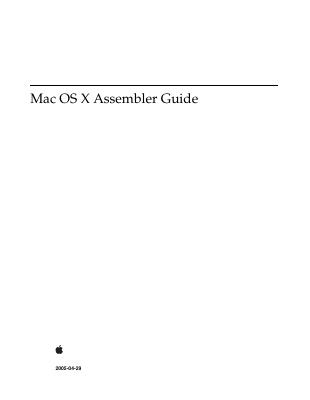Mac OS X Assembler Guide.pdf