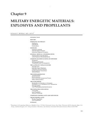 Military Energetic Materials (Occupational Health Ch 9).pdf