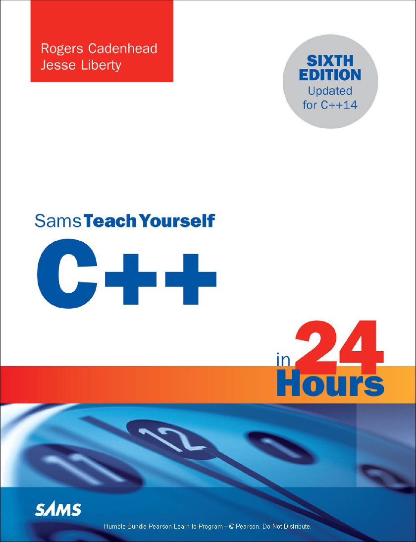 Sams Teach Yourself C++ in 24 Hours, 6th Edition.pdf