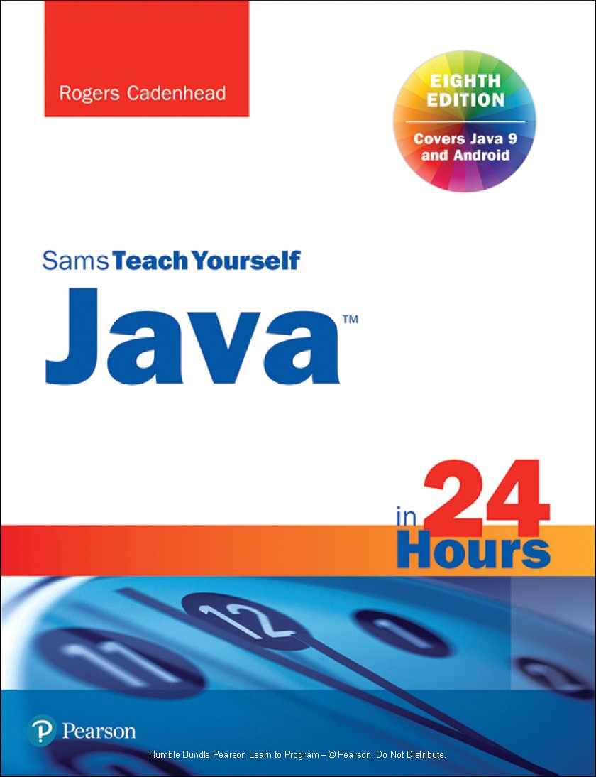 Sams Teach Yourself Java in 24 Hours.pdf