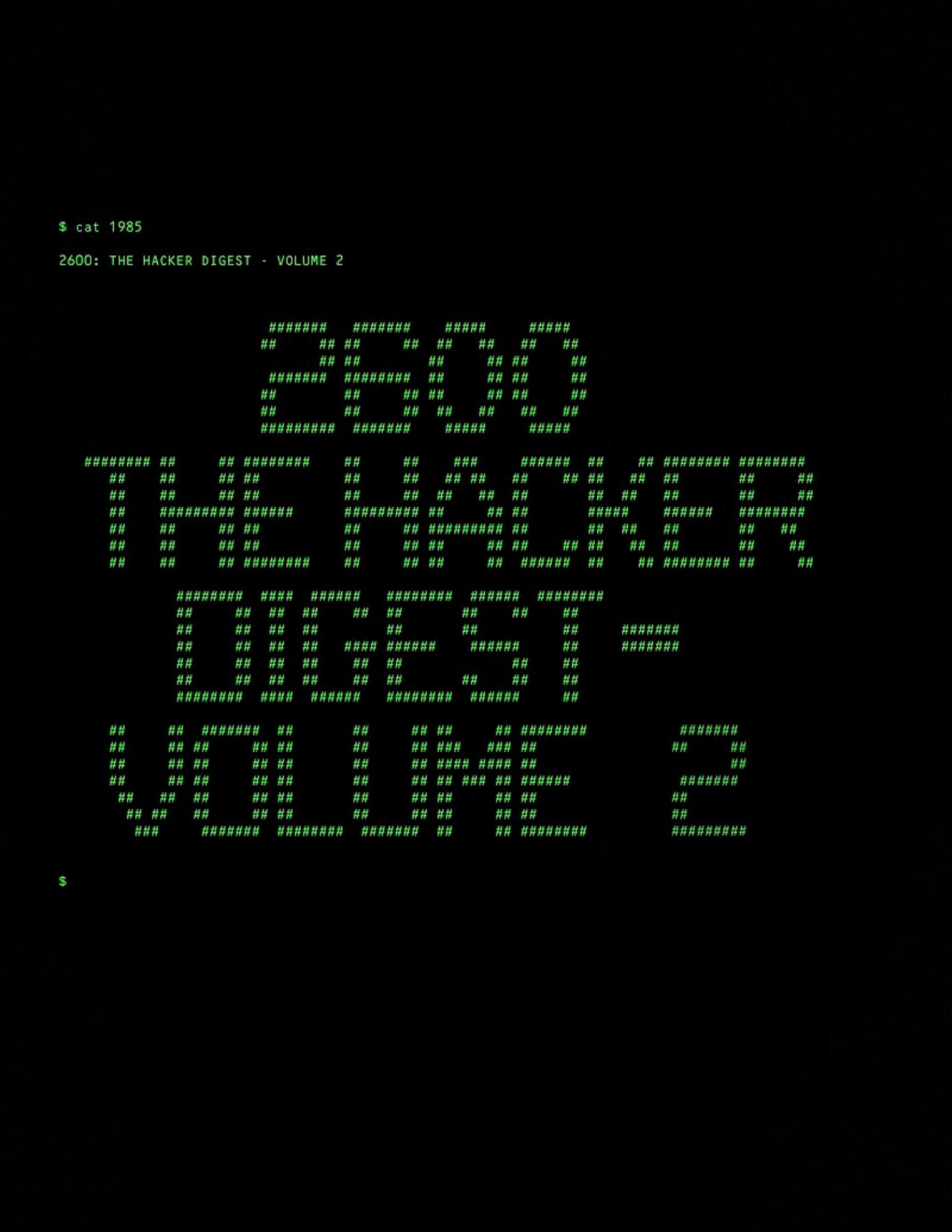 The Hacker Digest - Volume 02.pdf